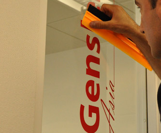 Custom Window Lettering